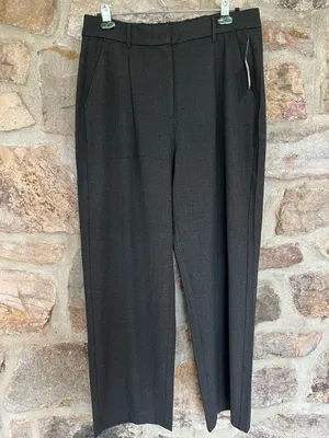 NWT Old Navy Extra High-Waisted Taylor Trouser Wide-Leg Pants Full Length Large thumbnail 2