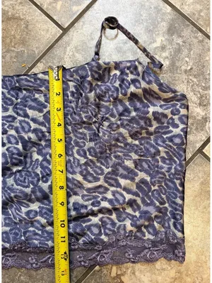 Vintage Y2K Victoria’s Secret Animal Print Cami Pajama Pants Set Lace thumbnail 4