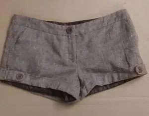 Vintage Brown Tweed Lined Shorts Dark Academia Heritage Preppy Y2K Fall Casual thumbnail 1