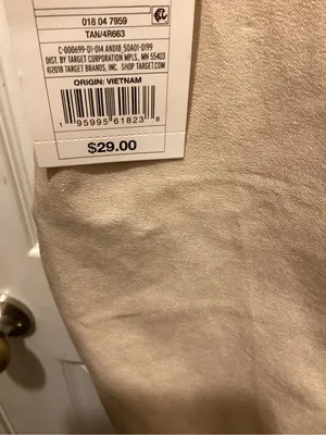 a new day Beige Cropped Pants thumbnail 4