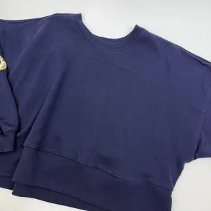 Gola X Anthropologie Pass Back Sweatshirt The Summit Navy Blue Patch Logo Crew thumbnail 8