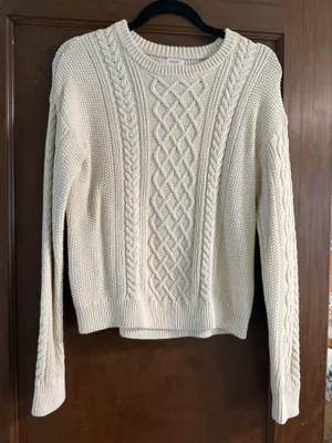 J.Crew Cable Knit Sweater thumbnail 1