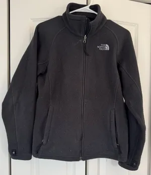 The North Face Fleece Zip Up Jacket | Cozy Full Zip Outdoor Jacket thumbnail 1
