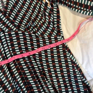 Maeve For Anthropologie Knee Length Dress Black Multi Color Long Sleeved Size 10 thumbnail 16