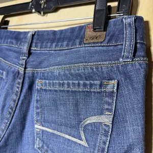 Vintage Y2K American Eagle Jeans Women's 8 Real‎ Flare Pockets Inseam 30" thumbnail 9
