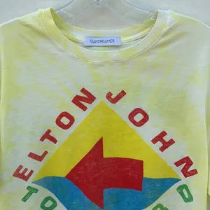 Daydreamer Womens Small Elton John sold out 1980 CA tour boyfriend tee-TINY DEFECT thumbnail 4