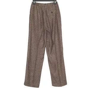 Orvis Dress Pants Straight Flat Front‎ Minimalist Preppy Professional Brown 6 thumbnail 4