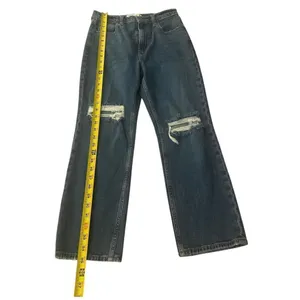 Abercrombie &Fitch Ultra High Rise Ankle Straight Jeans Size 28/ 6S thumbnail 3