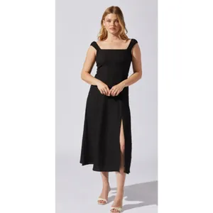 ASTR‎ the Label Crinkle Maxi Dress Size Medium thumbnail 2