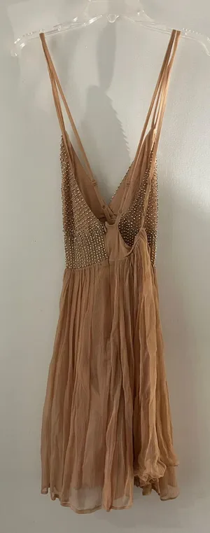 Free People Like A Diamond Beaded Dress - Size 6 thumbnail 5