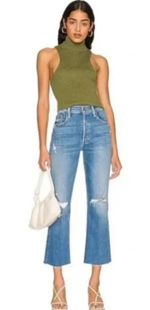 MOTHER Denim Jeans The Tripper Ankle Fray thumbnail 1