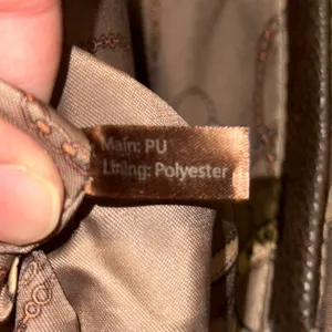 Montana West Brown and Tan Tote Bag with Contrast Stitching, Faux Leather thumbnail 7