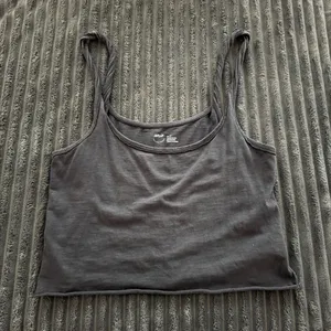 Aerie Cropped Twisted Tank Top thumbnail 1