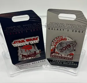 NEW Disney STAR WARS GALAXY'S EDGE Limited Passholder Millennium Falcon Pins Set thumbnail 1