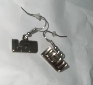 NWOT LSU dangle earrings thumbnail 2