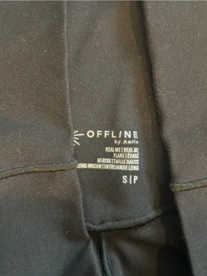 OFFLINE By Aerie Real Me High Waisted Crossover Flare Legging thumbnail 4