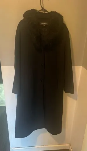 Jones wool woman's long winter coat size 12‎ thumbnail 1