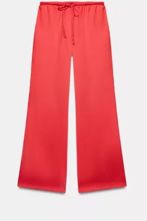 ZARA Satin Pants thumbnail 1