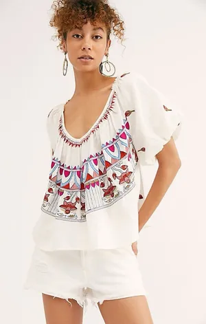 Free People Wind In Her Hair Top thumbnail 1