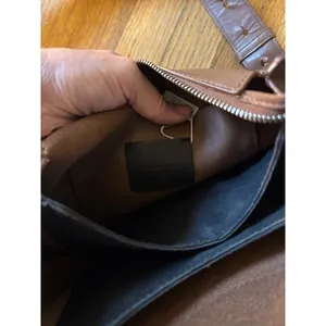 AllSaints brown leather crossbody thumbnail 6
