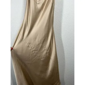 Show Me Your Mumu Verona Cowl Dress Champagne Luxe Satin thumbnail 2