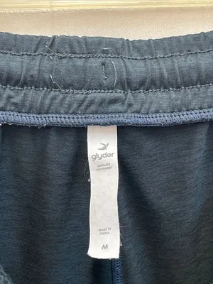 Glyder M Medium Black Jogger Drawstring Pants Stretch Athletic thumbnail 6