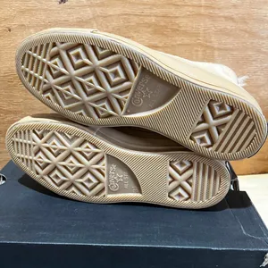 Converse Women's Tan and Brown Trainers thumbnail 7