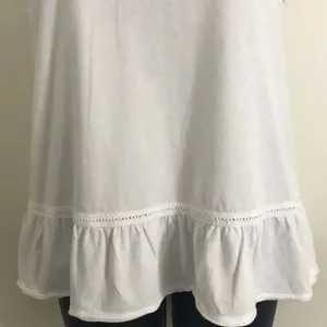 Abercrombie & Fitch sleeveless white top thumbnail 3