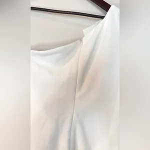 Lulus New Elegant White Formal One Shoulder Dress thumbnail 3