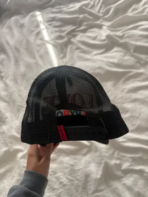 CHNGE Love Everybody Trucker Hat Black thumbnail 3
