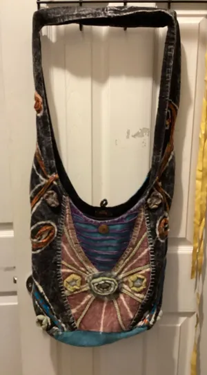 Rising International Multicolor Embroidered Shoulder Bag thumbnail 1