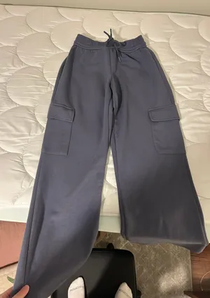 Straight Leg Sweatpants Blue Size XS thumbnail 1