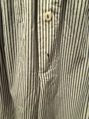Anthropologie Striped Wide Leg Lounge Pants Size M thumbnail 3