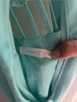 Lush Mint Green Strappy-Back Maxi Dress thumbnail 2