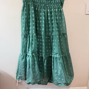 Anthropologie Green Floral Jacquard Somerset‎ Maxi Dress Size 3X thumbnail 5
