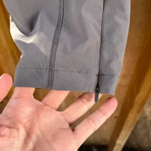 Outdoor Voices Women's Grey Active Pants Zip Ankles Size L thumbnail 5