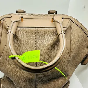 Alexander Wang Leather Toffee Caramel Emile Gold Hardware Satchel Bag Size Large thumbnail 12
