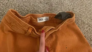 ZARA Orange Marine Jeans thumbnail 3