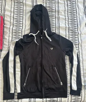 True Religion Men’s Hoodie jacket size large thumbnail 3
