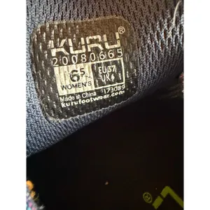 Kuru‎ Kruzr II Womens 6.5 Navy Blue Leather Hiking Sneakers Trail Shoes 20080665 thumbnail 2