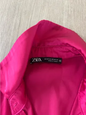 ZARA Pink Button Down thumbnail 5