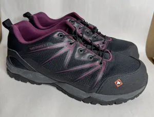 Merrell J15822 Fullbench Composite Toe Safety‎ Work Shoes Women Size 11 M thumbnail 1