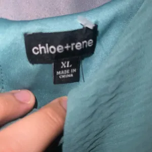 Teal Sleeveless Maxi Dress Blue Size XL thumbnail 3