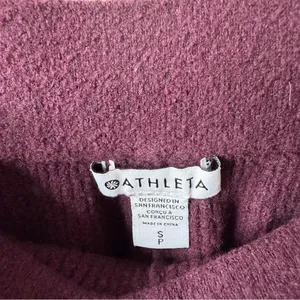 Athleta Felicity Cozy Pant Spiced‎ Cabernet Womens Size S thumbnail 4