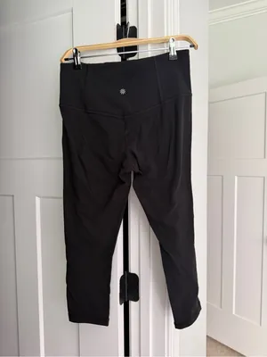 Athleta elation capri black leggings high‎ rise thumbnail 4