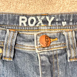 Roxy Distressed Blue Jean Shorts thumbnail 2