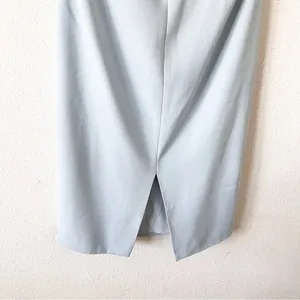 Elliatt Liberty Cornflower Blue Cold Shoulder Cocktail Wedding Guest Midi Dress thumbnail 4