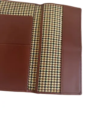 CUTTER & BUCK Tan Brown Leather Bound BB&T Lined Receipt Book thumbnail 6