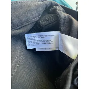 Universal Thread Womens High Rise Skinny Jeans Black Denim Size 12R Stretch thumbnail 4