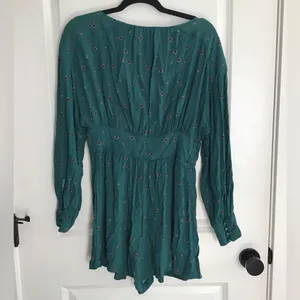 Free People Love Grows Green‎ Romper Size M thumbnail 3